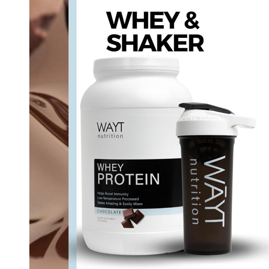 Whey & Shaker Bundle
