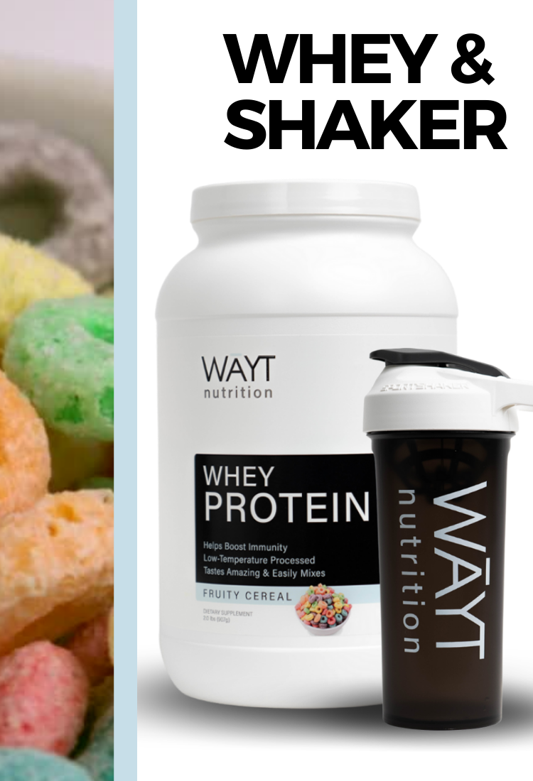 Whey & Shaker Bundle