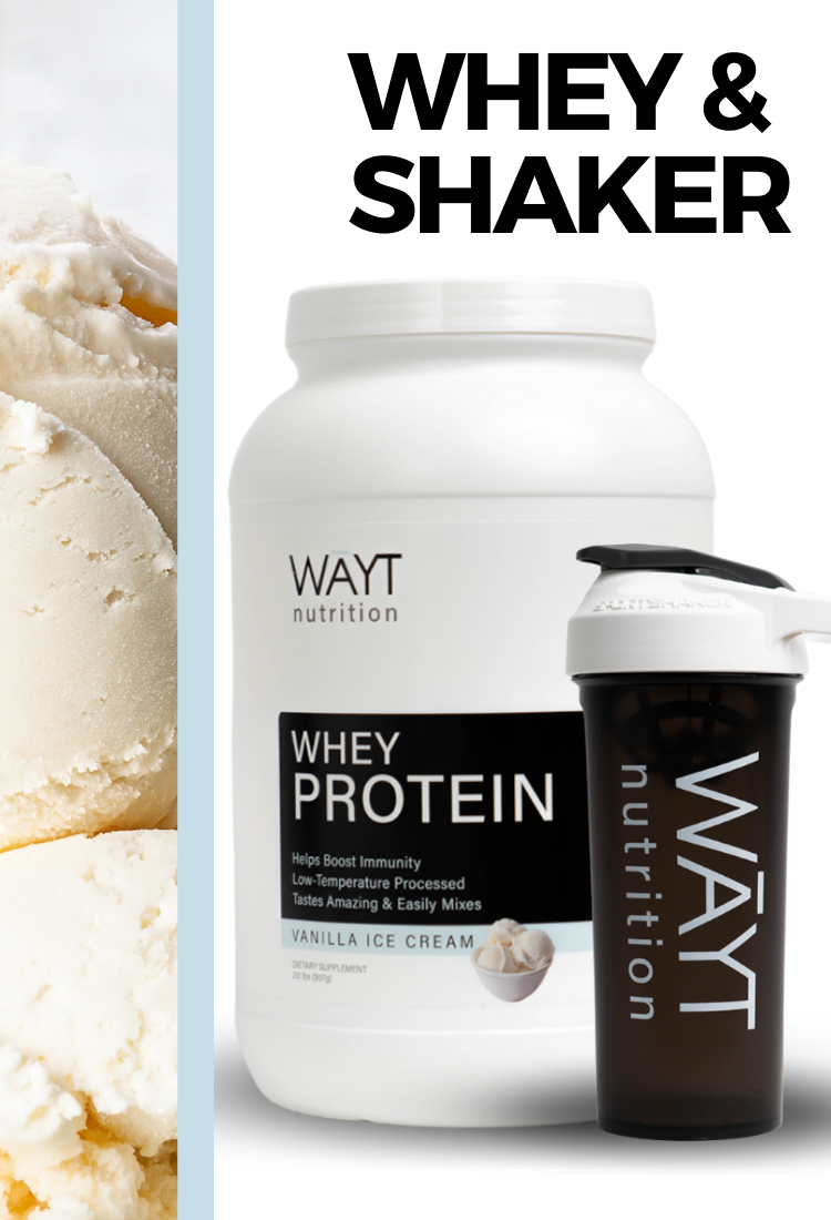 Whey & Shaker Bundle