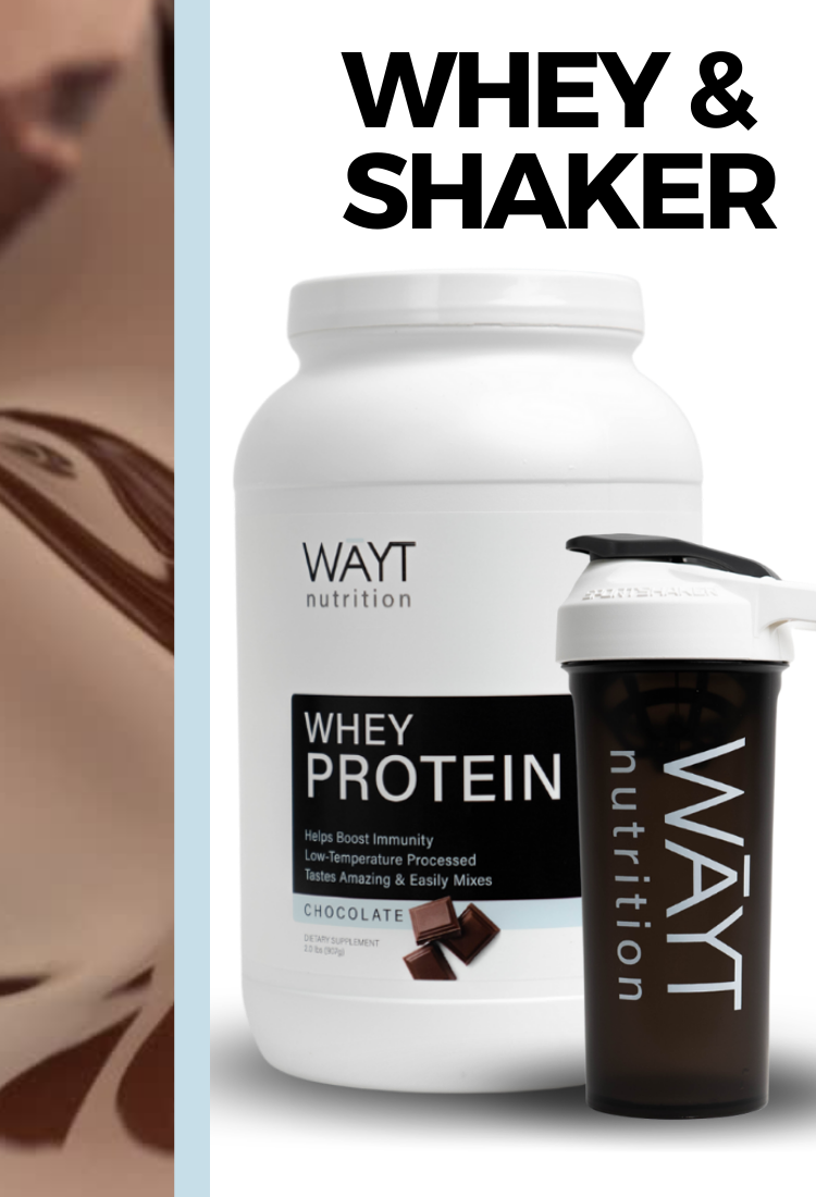 Whey & Shaker Bundle